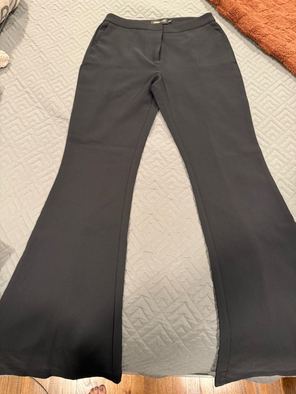 Fashion Nova Black Boot Cut Flare Pants